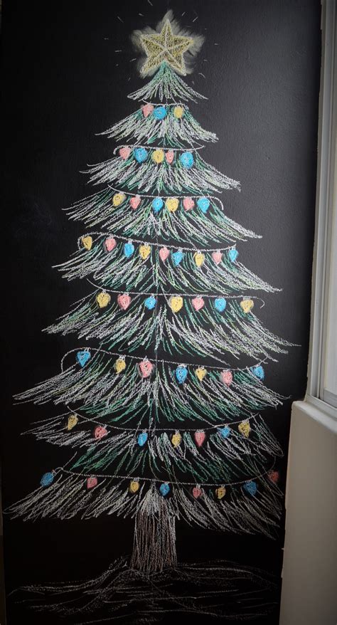 Christmas Chalkboard Art Chalkboard Crafts Chalkboard Wall Art