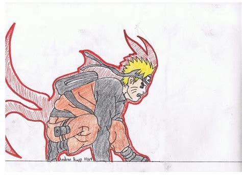 Naruto In A Rage By Kurosakii89