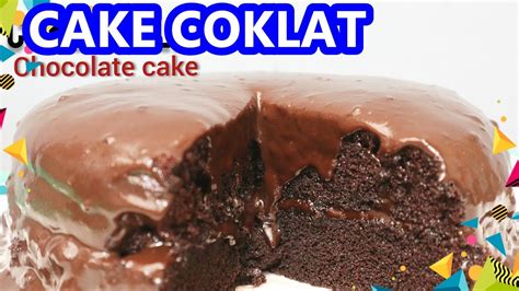 Resep Cake Coklat Lumer Youtube