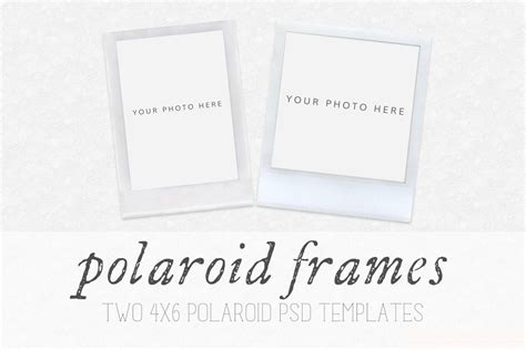 Polaroid Frame Templates ⋆ Aerialovely Polaroid Frame Instax Frame
