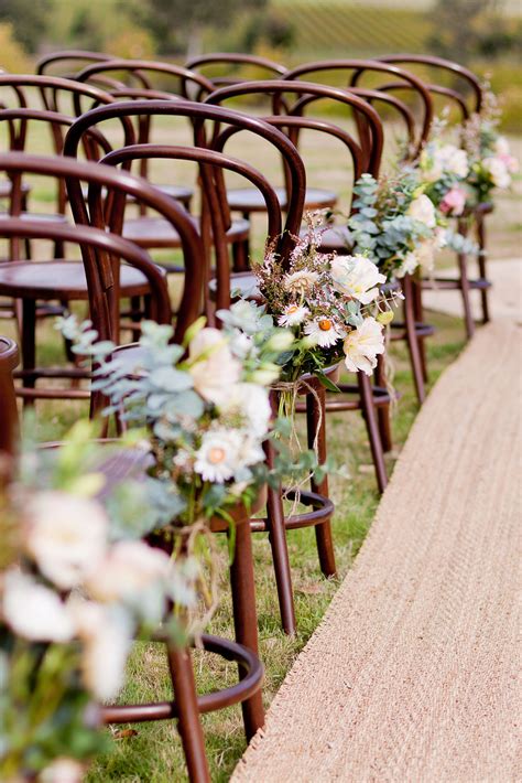 Pew Markers Wedding Aisle Decorations Outdoor Wedding Aisle Outdoor