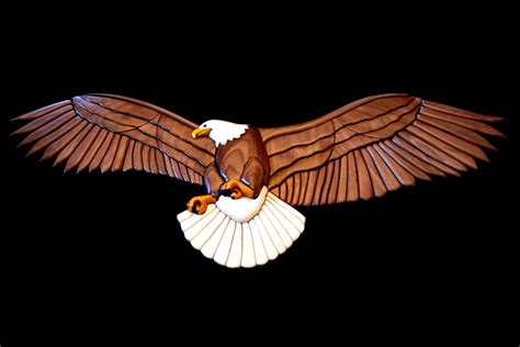 Intarsia Eagle By Skleist ~ Woodworking Community