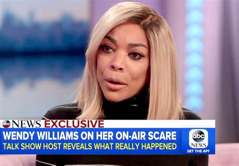 Wendy Wendy Williams Explains Why She Fainted On Air
