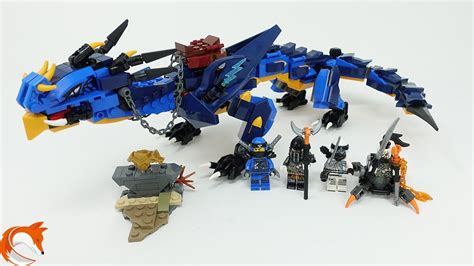 Lego 70652 Ninjago Stormbringer Dragon Blue Dragon Beast Review