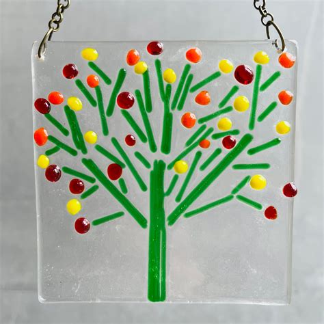 Craft Kit Glass Art Make At Home Fused Glass Kit By Twice Etsy Uk
