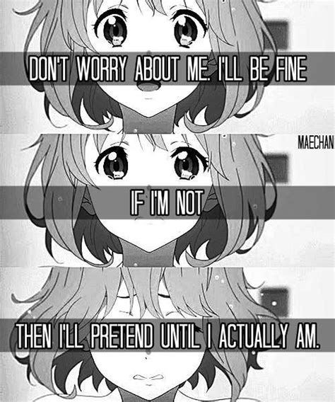 Depressing Quotes Anime Amino