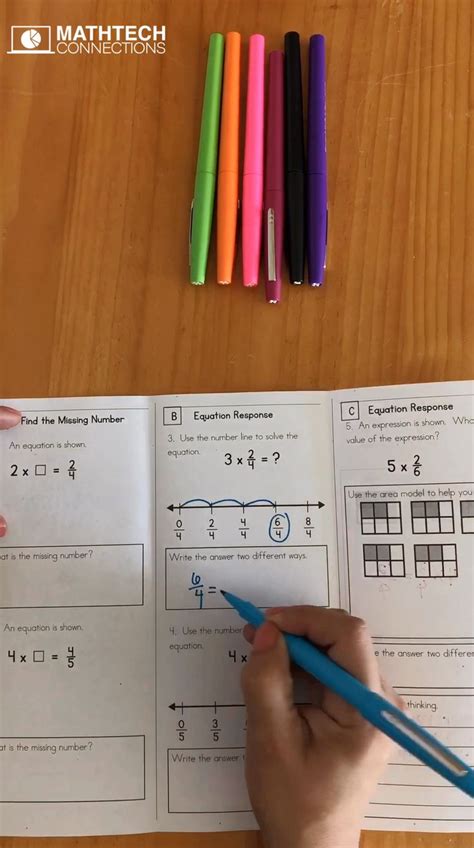 grade fractions decimals video math notebooks math lessons