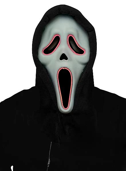 Scream Ghostface Led Maske