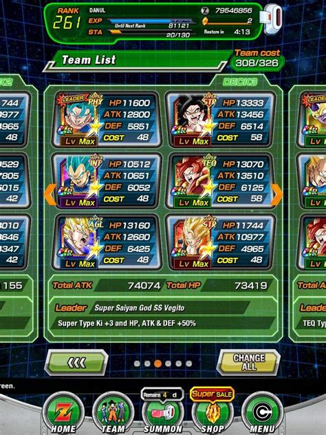 World Tournament Dokkan Team