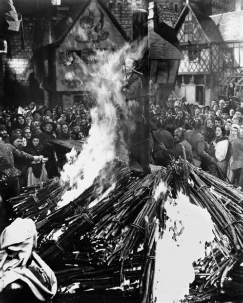 Joan Of Arc Burning On The Stake From Otto