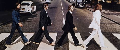 The Beatles Abbey Road Album Cover Hd Wallpaper The B
