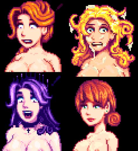 Rule 34 4girls Abigail Stardew Valley Breasts Cleavage Crying Cum Cum On Face Cum On Hair