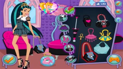 Disney Girl Go To Monster High 2 Disney Princess Games Youtube