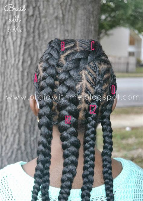 Flat twist on natural hair. Beads, Braids and Beyond: Natural Hairstyle for Kids: Fish ...