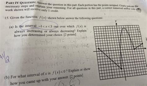 Solved PART IV QUESTION Answer The Question In This Part Chegg