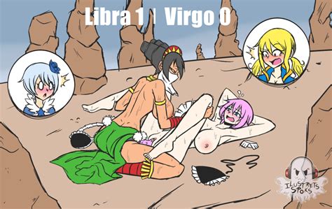 Ilustretsspoks Libra Fairy Tail Lucy Heartfilia Virgo Fairy Tail Yukino Aguria Fairy