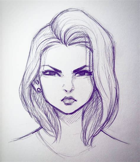 Quick Lunch Time Scribble Sketch Doodle Art Illustration Drawing