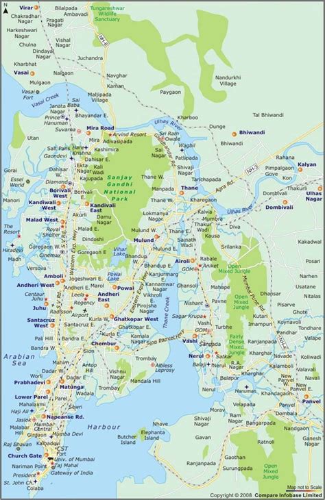 Map Mumbai • Map Mumbai Map World Map Picture