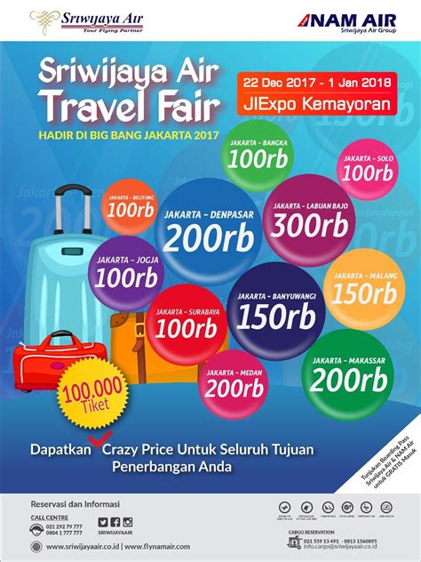 Airasia tawarkan tiket murah untuk beragam destinasi berikut. Mau Tiket Pesawat Murah ? Datang Yuk Ke Sriwijaya Travel ...