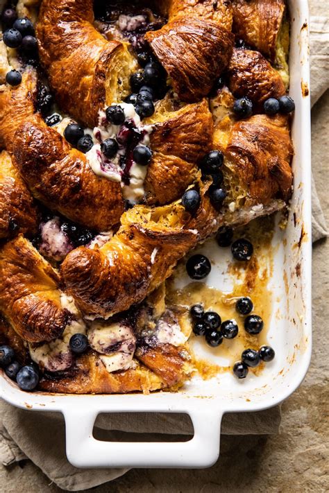 Jessica hord found the yummy recipe just in time for all your father's day celebrations! Berry and Cream Cheese Croissant French Toast Bake. - Half ...