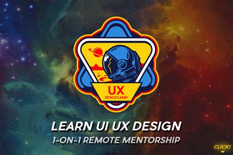 The UX Spacecamp: app & video game UI UX Design 1-on-1 Mentorship