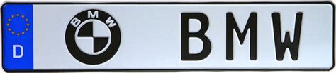 European front license plate holder. Custom bmw license plates