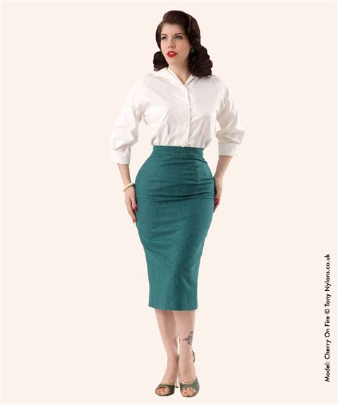 Pencil Skirt Lined From Vivien Of Holloway 1950s Dresses From Vivien