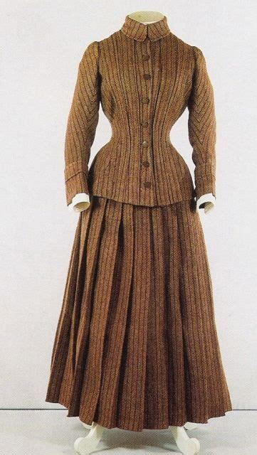 1890s Maria Feodorovnas Tweed Traveling Day Dress The Empress A