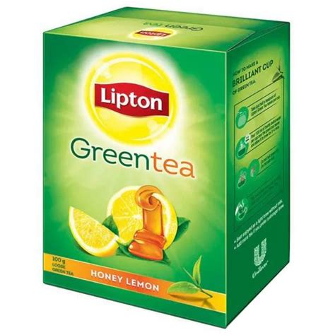 Lipton Honey Lemon Green Tea 100 G Carton Jiomart