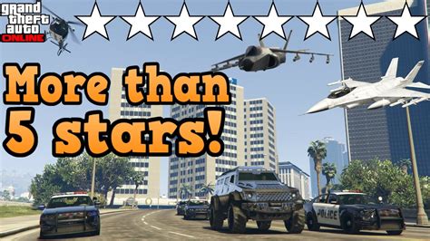 If You Could Get More Than 5 Wanted Stars Gta Online Youtube
