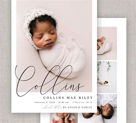 20 Birth Announcement Ideas And Wording Ph