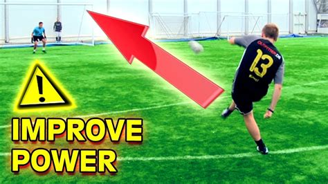 How To Improve Your Power To Shoot And Kick A Soccer Ball Tutorial