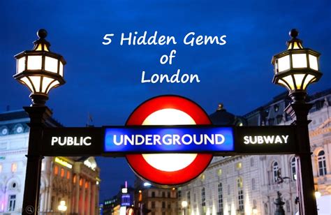 5 Hidden Gems Of London Shoestring Travel Travel Tips On A Budget