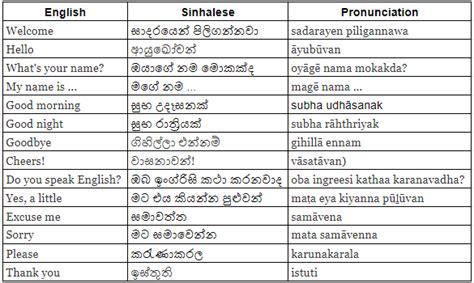 Sri Lanka Learn More About Sinhalese Listen And Learn