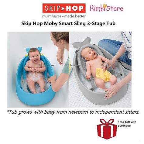 Skip Hop Moby Smart Sling 3 Stage Baby Tub Shopee Malaysia