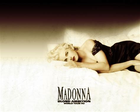 Madonna FanMade Covers Blond Ambition Tour Wallpaper