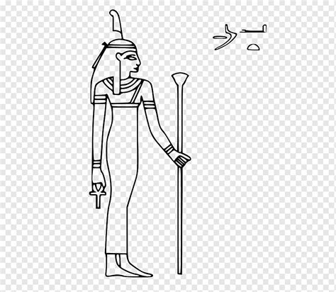 Deidades Egípcias Antigas Mitologia Egípcia De Isis Maat Deusa ângulo Branco Mão Png Pngwing