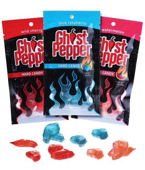 Ghost Pepper Hard Candies Fruity Hard Candy With A Ghost Pepper Kick