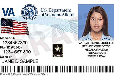 Us Military Veteran Id Card