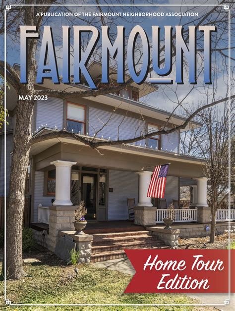2023 Home Tour Newsletter And Guide Fairmount National Historic District