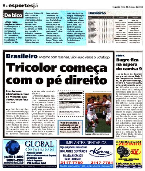 Jornal Notícia Já Campinas Notícias Tricolor ComeÇa Com O PÉ Direito Fiap Fiap