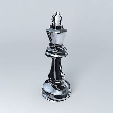 Piece Chess King 3d Model Cgtrader