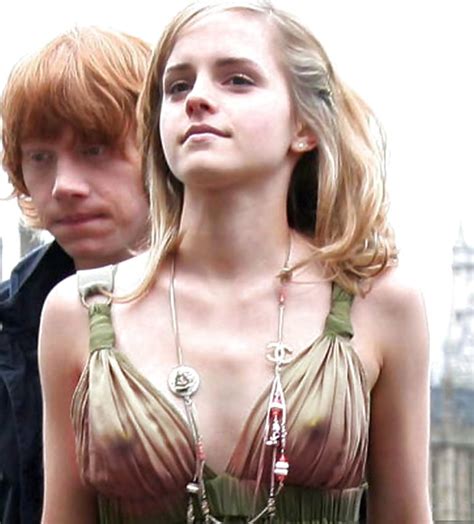 Emma Watson Braless Shows Nipples In See Thru Dress Nude The Best