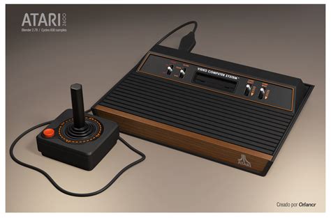 Artstation Atari 2600 3d Model