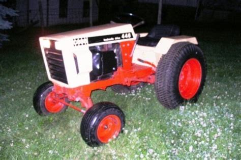 2666 1976 Case 446 Lawn And Garden Tractor Original Aug 16 2008 Gw