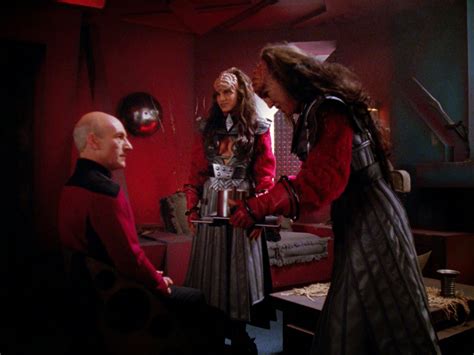 Star Trek Sci Fi Blog Star Trek Tng Redemption With Klingons