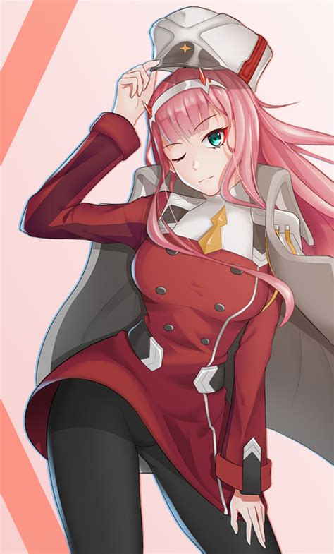 1280x2120 Darling In The Franxx Japenese Animated Series