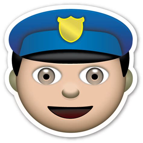 Police Officer Emoji Emojis Emoções