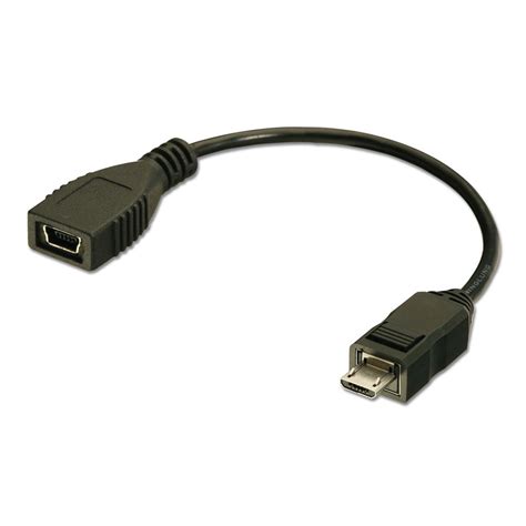 Usb Mini B To Micro B Adapter From Lindy Uk