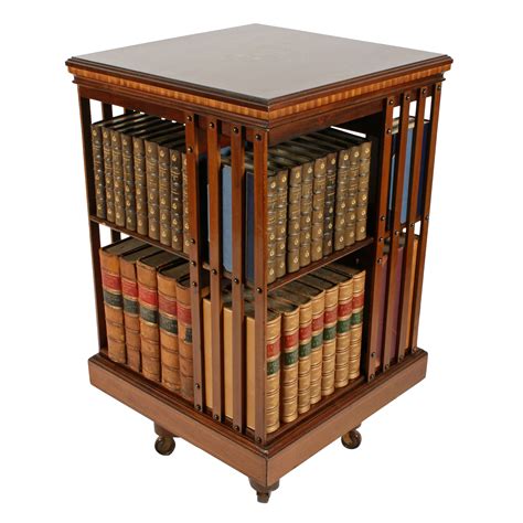 Antique Revolving Bookcase Maple And Co Revolving Bookcase Revolving